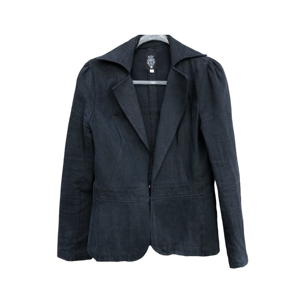 Smashing Grandpa Rock Couture Vintage Blazer Cotton Blazer Size 2